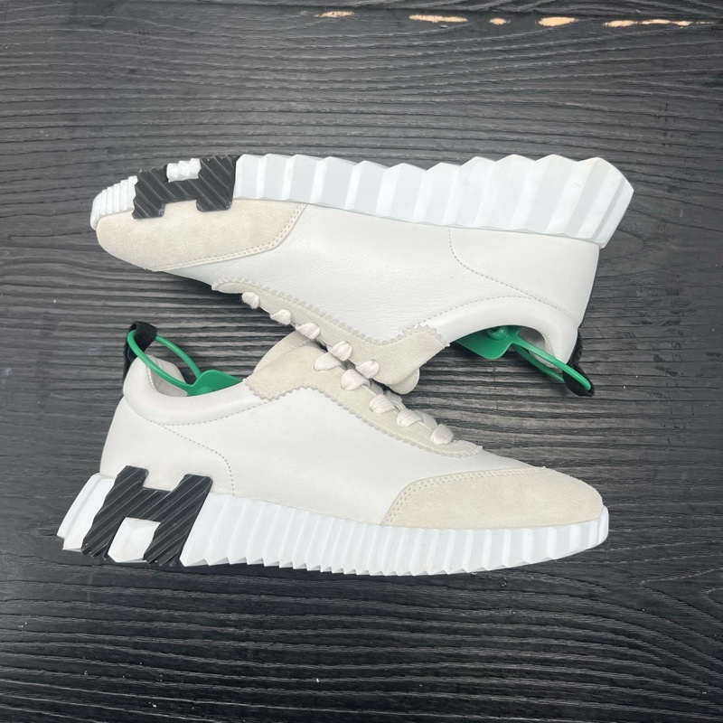 Hermes 愛馬仕 Bouncing 黑白色 36.5 碼-3