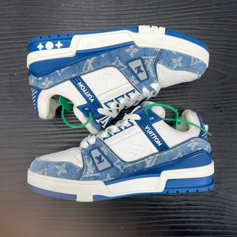 Louis Vuitton路易威登 trainer 白藍牛仔 37碼-5