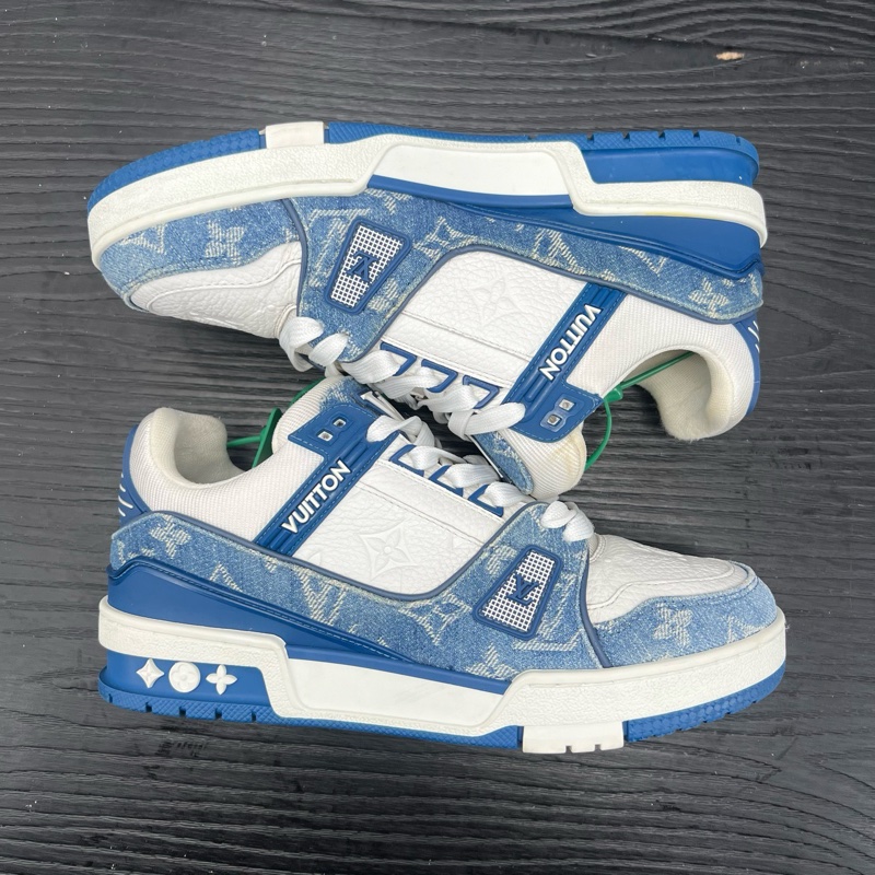 Louis Vuitton路易威登 trainer 白藍牛仔 37碼-6