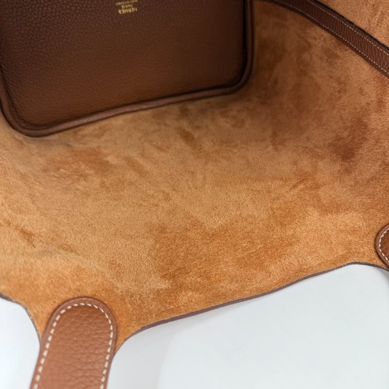 HERMES - 37金棕TC Picotin╻22cm-19