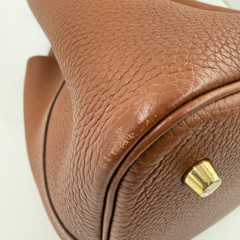 HERMES - 37金棕TC Picotin╻22cm-28