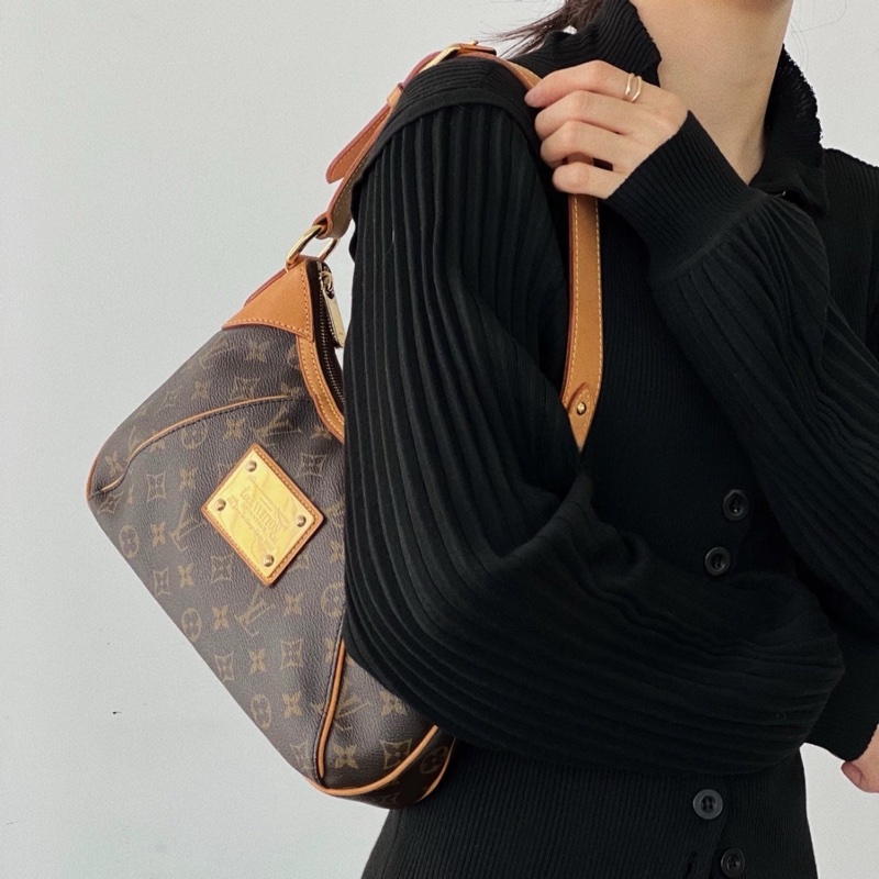 【氣質女神✨全網最低價‼️】LV Thames PM金牌南瓜腋下包｜單肩包｜手提包 小號-1