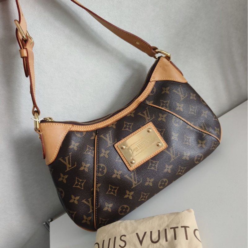 【氣質女神✨全網最低價‼️】LV Thames PM金牌南瓜腋下包｜單肩包｜手提包 小號-2