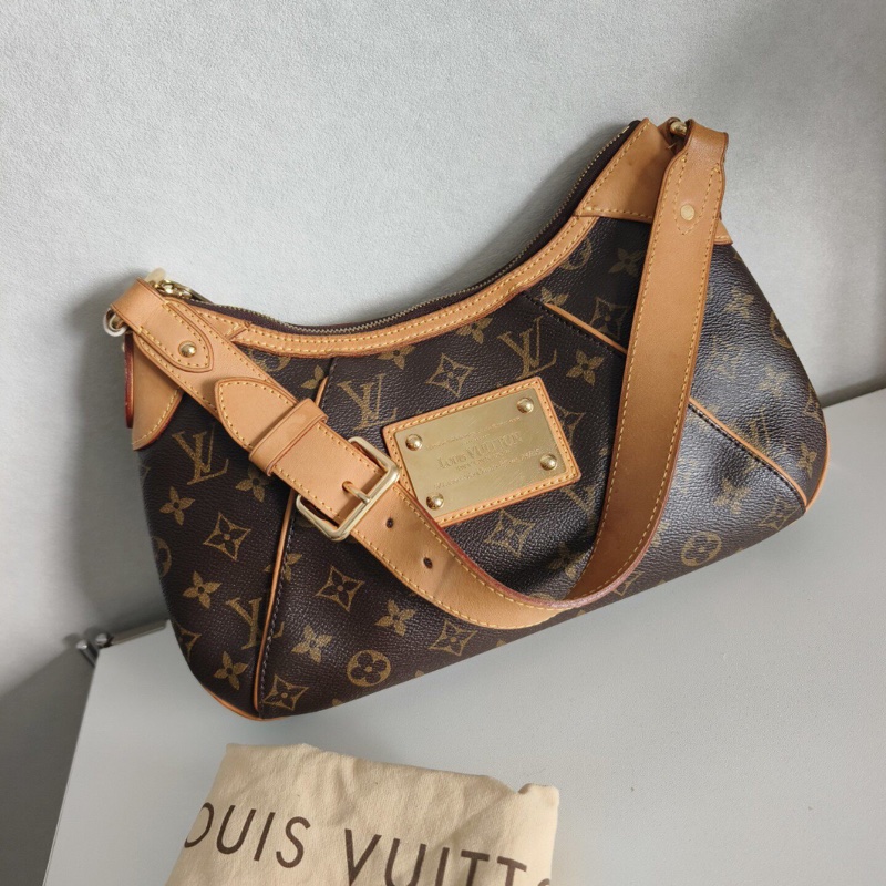 【氣質女神✨全網最低價‼️】LV Thames PM金牌南瓜腋下包｜單肩包｜手提包 小號-3