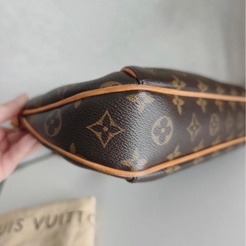 【氣質女神✨全網最低價‼️】LV Thames PM金牌南瓜腋下包｜單肩包｜手提包 小號-8