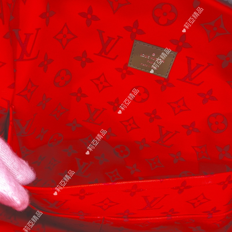 莉亞精品♡ LV M46802 老花綠後背包 二手美包-17