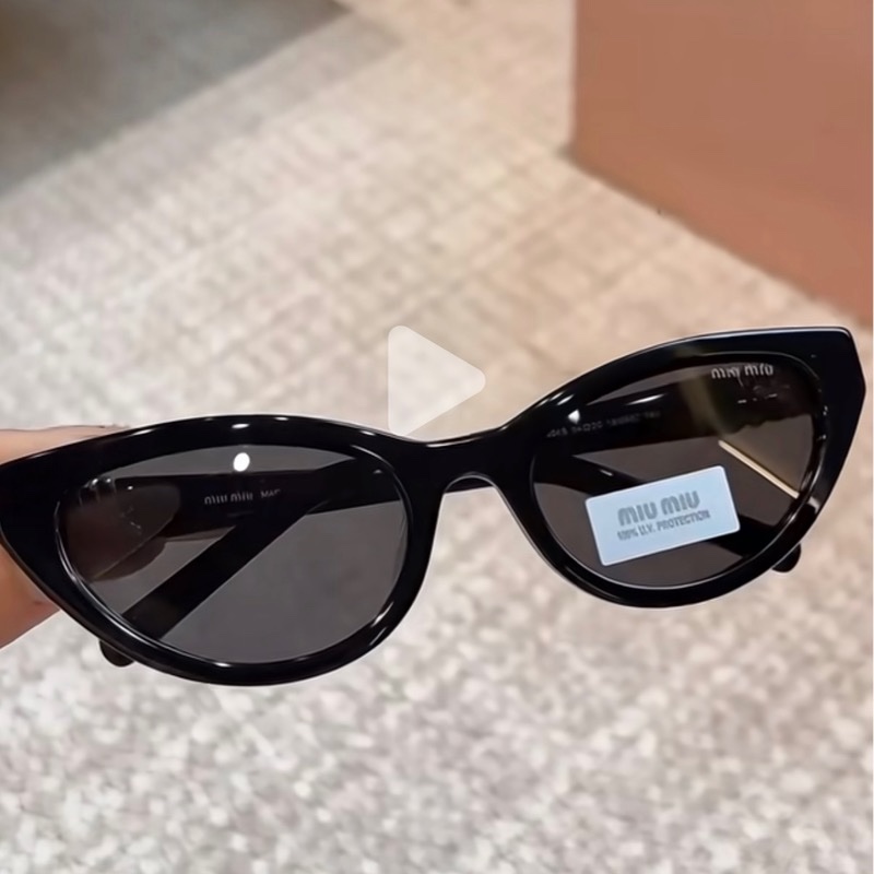 miu miu 26新款貓眼墨鏡-3