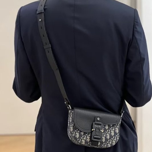 DIOR - Dior Gallop 老花馬鞍包-0