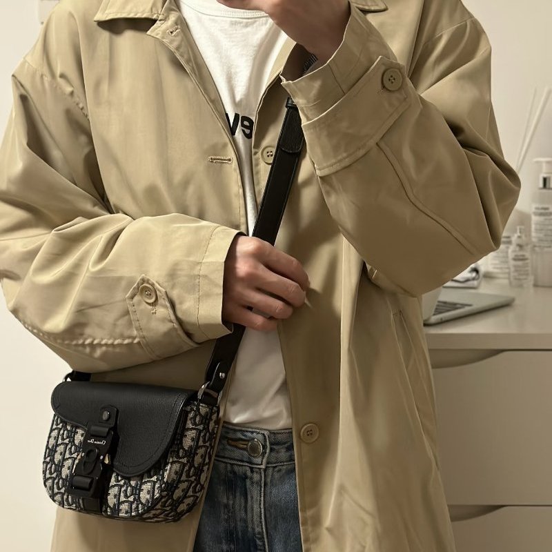 DIOR - Dior Gallop 老花馬鞍包-1