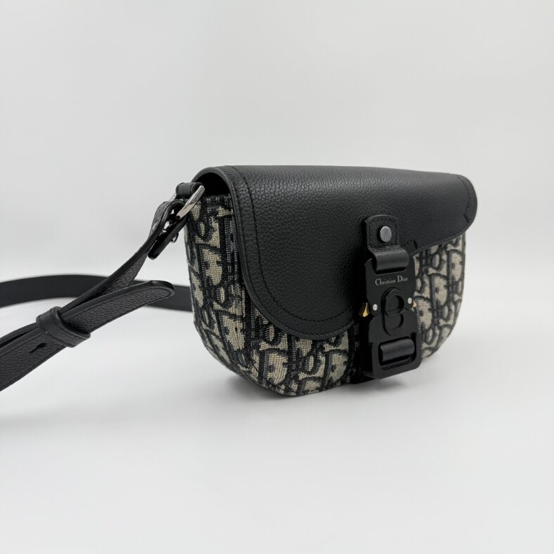 DIOR - Dior Gallop 老花馬鞍包-8