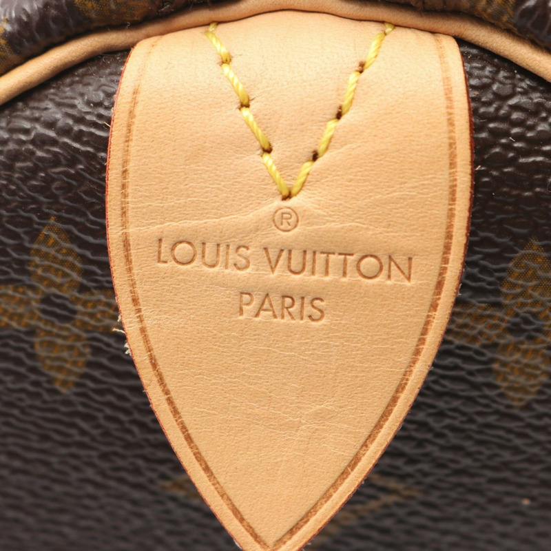 路易威登 Speedy 25 手提包，塗層帆布和皮革，Monogram 圖案，女士，棕色，M41528-3