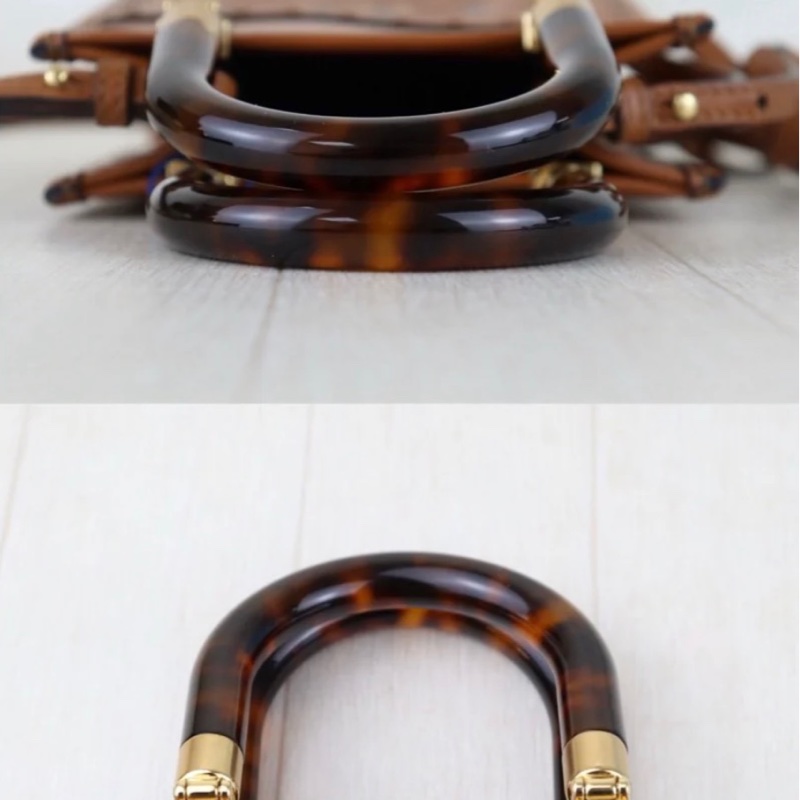 「JL精品代購」98新 FENDI 全牛皮 mini托特肩背包-7