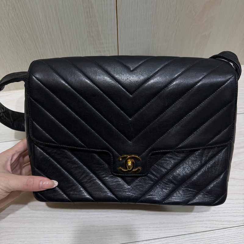 CHANEL VINTAGE郵差包-0