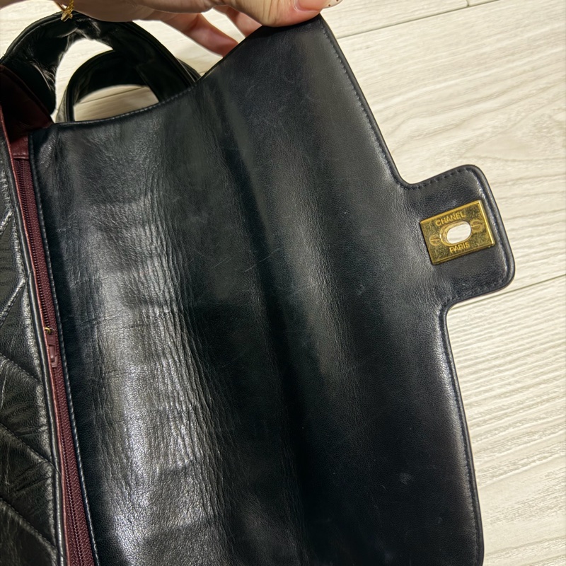 CHANEL VINTAGE郵差包-16