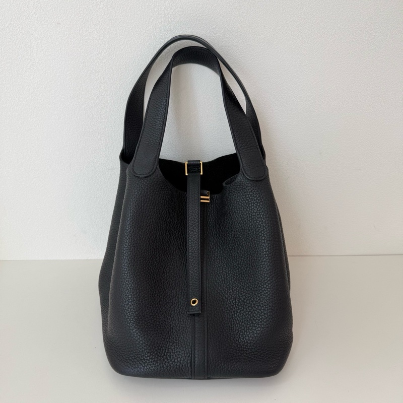 Hermes 愛馬仕 菜籃子 TC皮-5