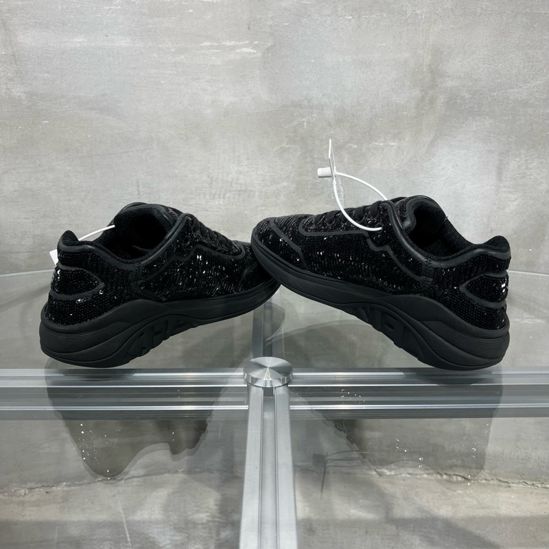 Chanel香奈兒 經典雙C 亮片運動鞋 黑色 38.5碼-2