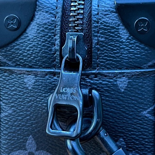 LV路易威登 白敬亭 同款 Soft Trunk Mini 芯片款黑花軟盒子鏈條-5