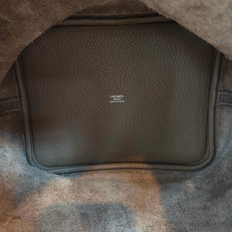 愛馬仕/Hermes  菜籃子22  大象灰-6