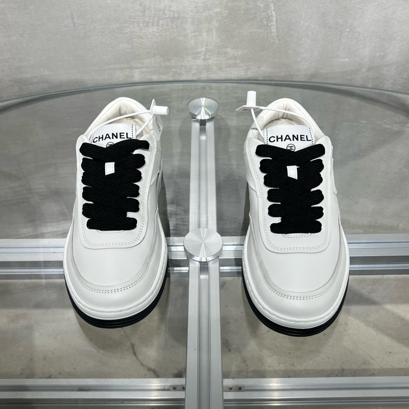 Chanel香奈兒 24P 經典雙C 黑白熊貓板鞋 35.5碼-1