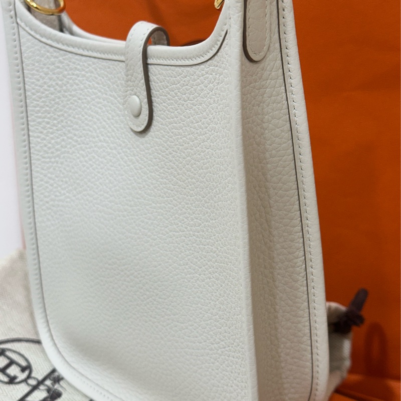 🤍 Hermès Evelyne Mini|M4 白 🤍-6