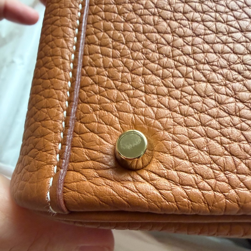 Hermes mini Lindy 金棕金-14