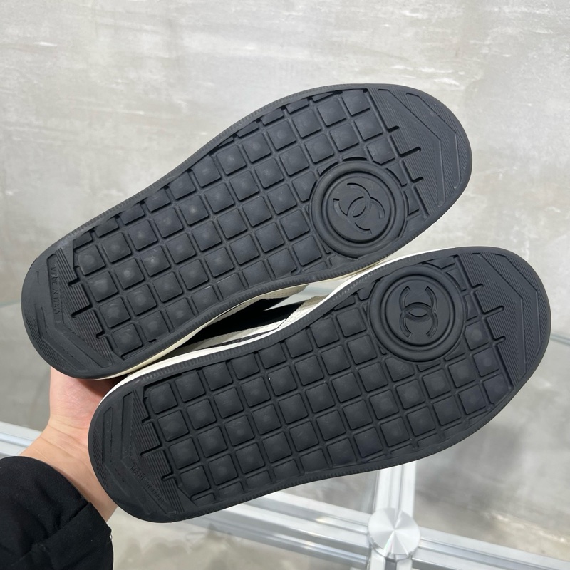 香奈兒Chanel 23C 黑白雙C金標 運動鞋 36碼-8