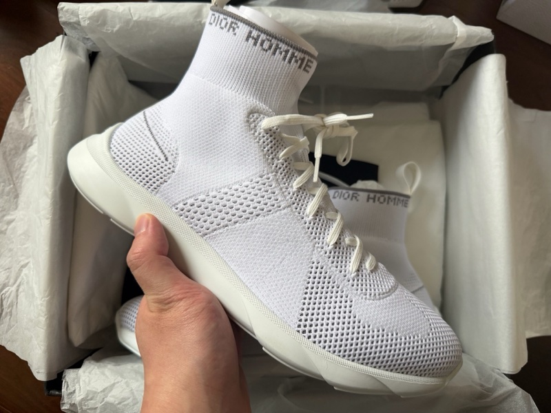閒置新迪奧 Dior 白色 襪子鞋 42碼-0