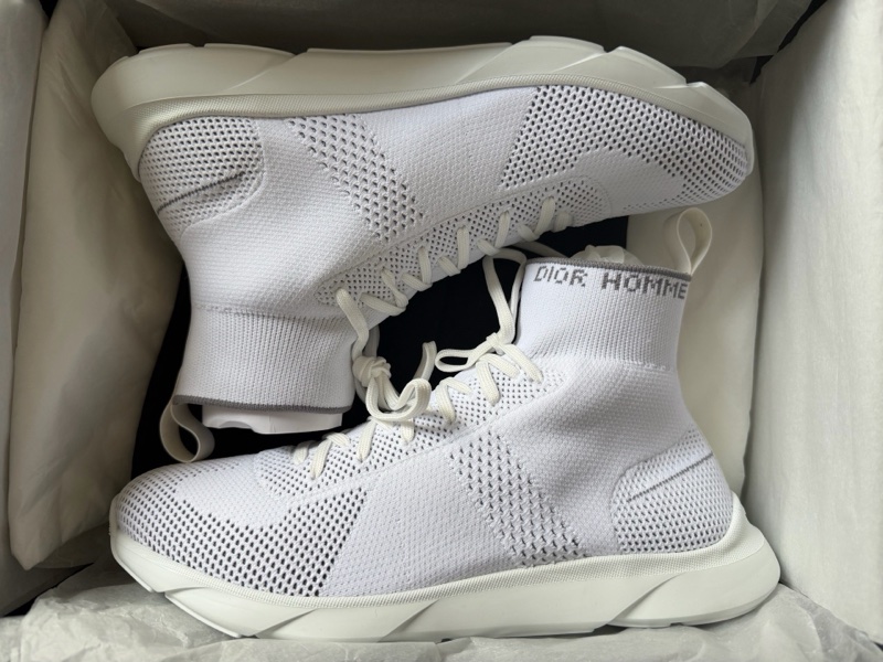 閒置新迪奧 Dior 白色 襪子鞋 42碼-1
