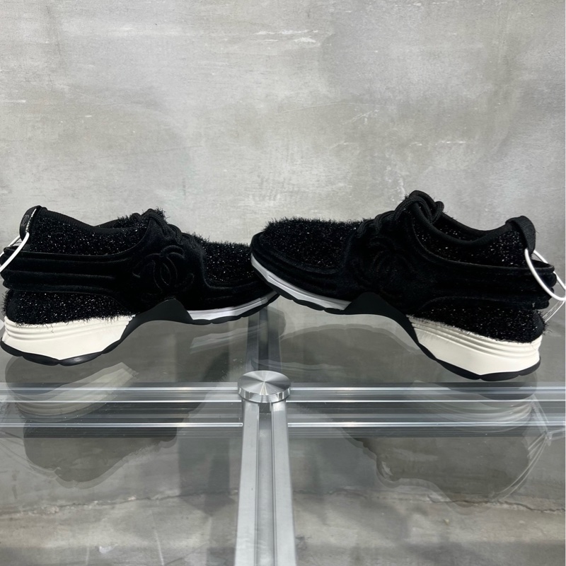 CHANEL 香奈兒 休閒鞋 黑 39碼-2