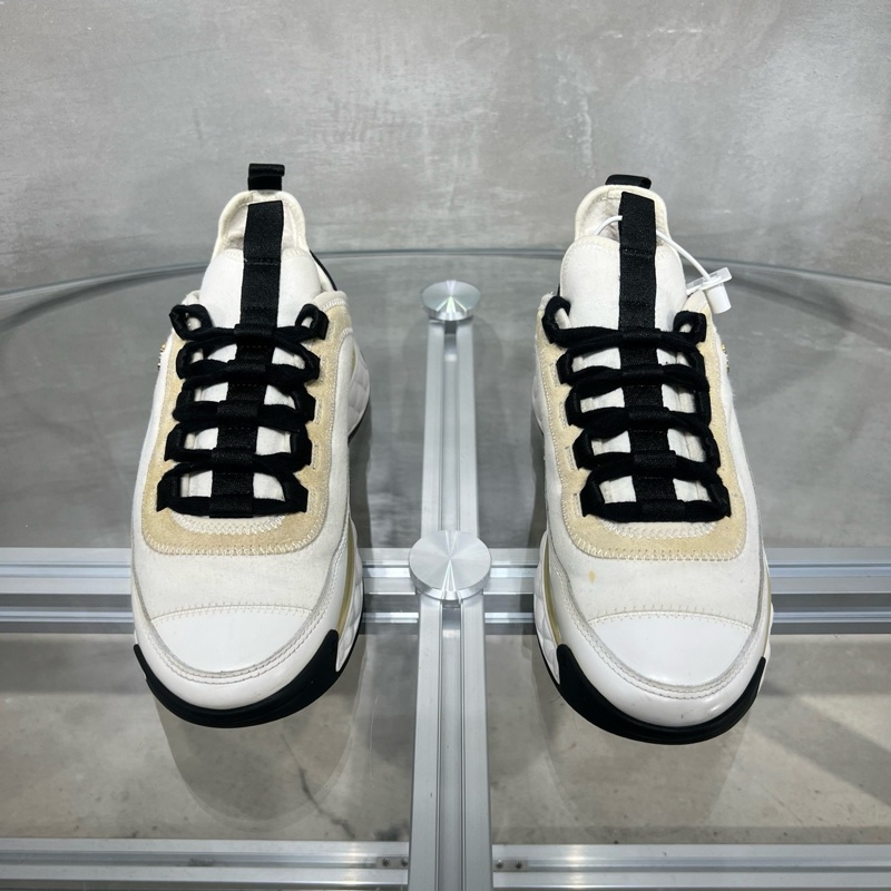 Chanel香奈兒 熊貓運動鞋 白金色 36.5碼-1