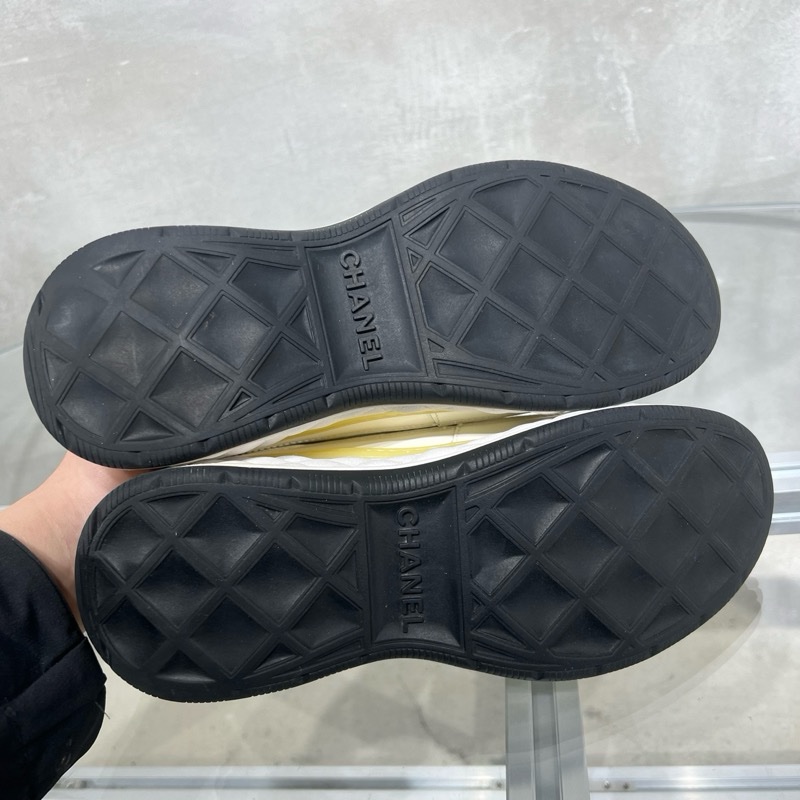 Chanel香奈兒 熊貓運動鞋 白金色 36.5碼-7