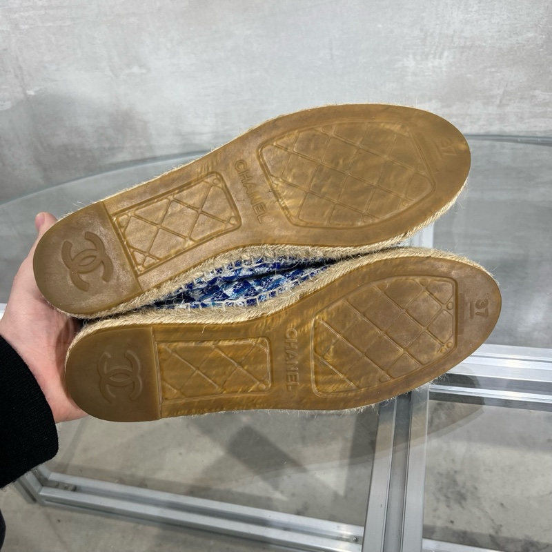 CHANEL 香奈兒 漁夫鞋 尺碼37碼-9