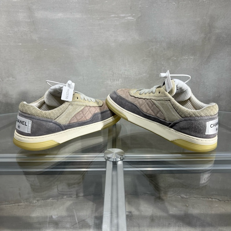 CHANEL 香奈兒 灰色板鞋 38碼-3