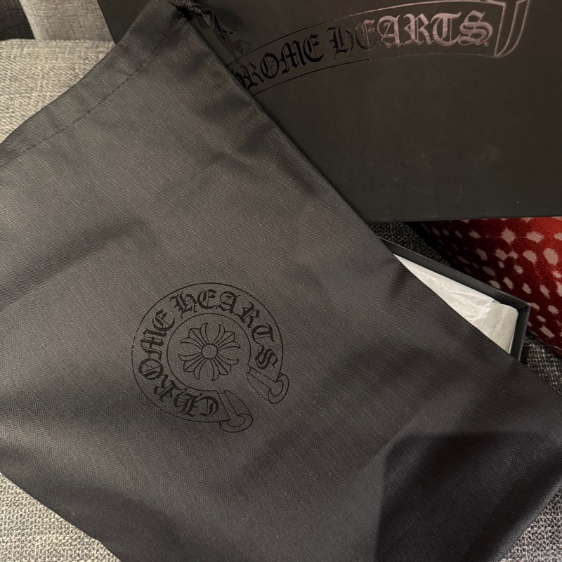 Chrome Hearts 黑色全皮寶劍休閑鞋 High Top Slip On Size 40 (fits 40-40.5)-6