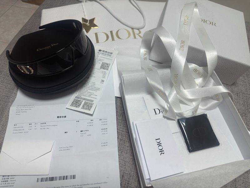 (專櫃有購證)Dior髮箍墨鏡 Dior VeryDior M1U-5