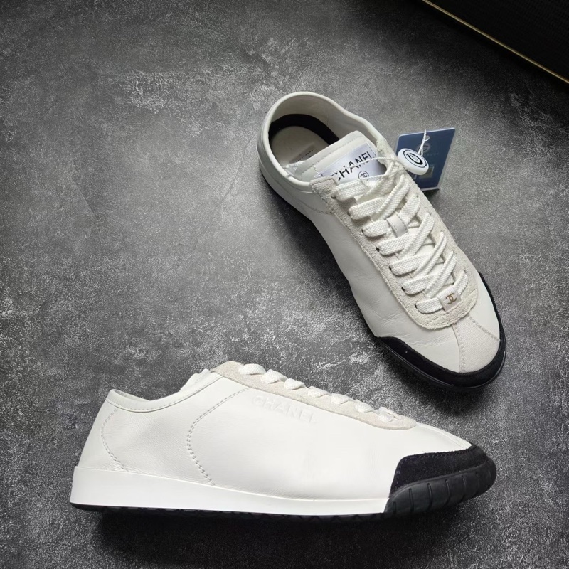 CHANEL香奈兒 皮革德訓鞋 37碼-4