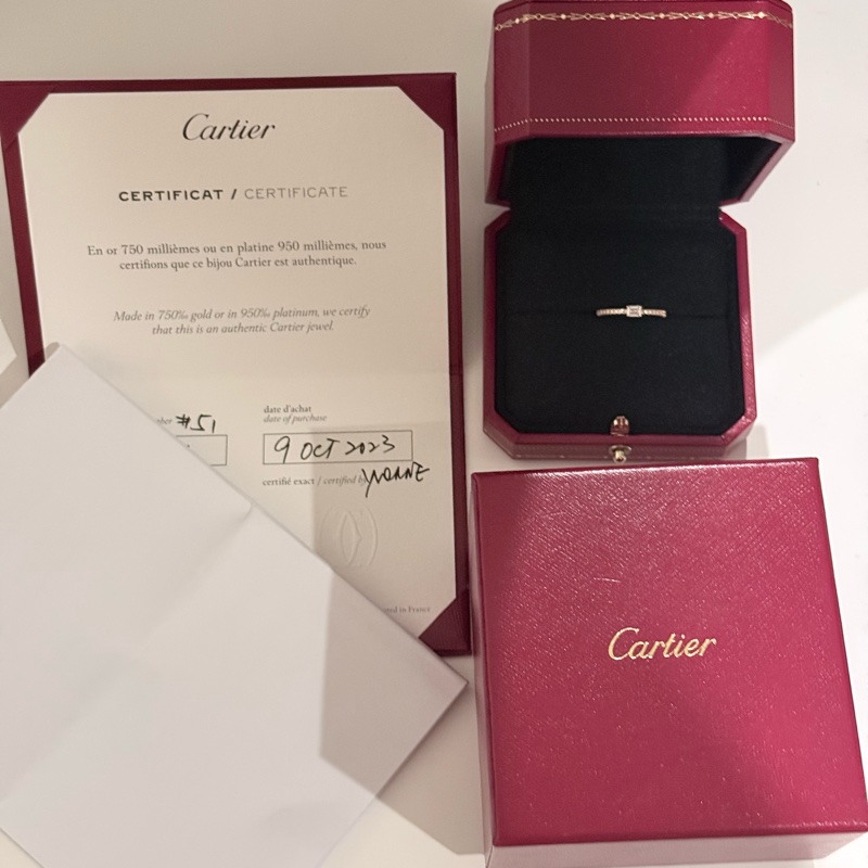 cartier ETINCELLE ring戒指 51-0