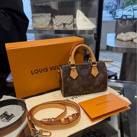 全新有購證🌟Louis Vuitton LV Nano Speedy 25年