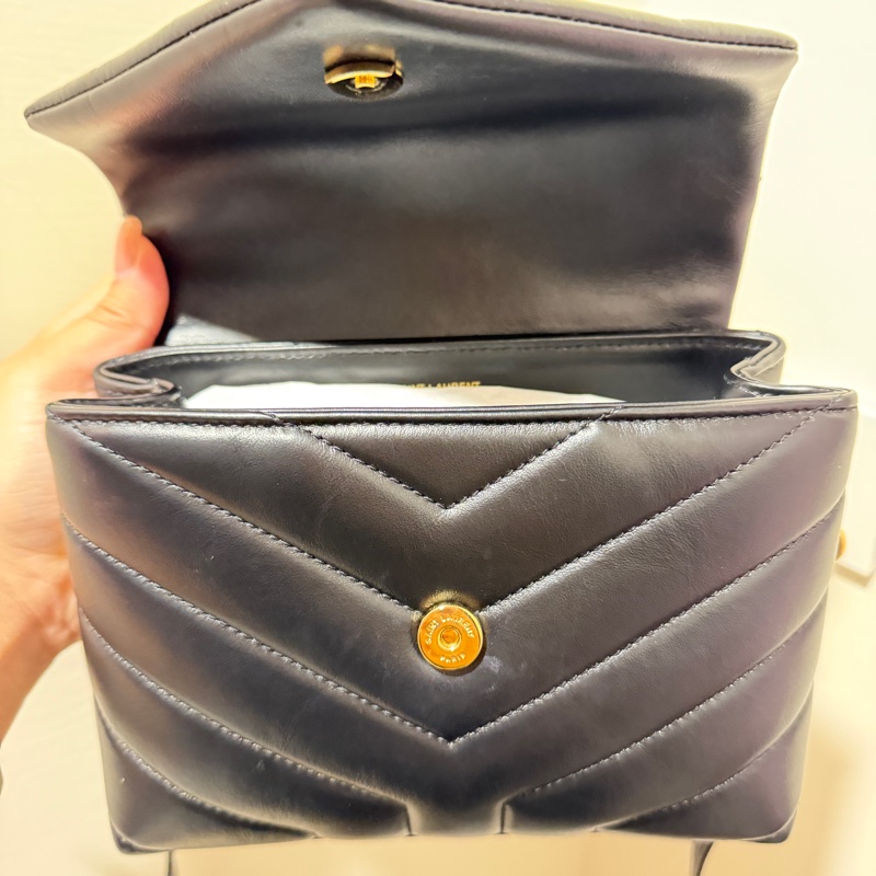 YSL TOY LOULOU 黑金-7