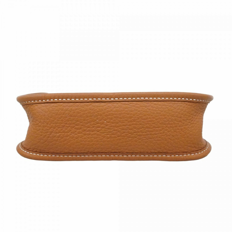 愛馬仕 Evelyne TPM 女士單肩包，Taurillon Clemence 皮革，金色，K 字印記-2