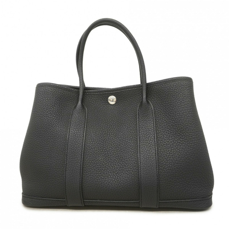 愛馬仕 Garden TPM 手提包，Negonda 黑色，A 印花，女士款-0