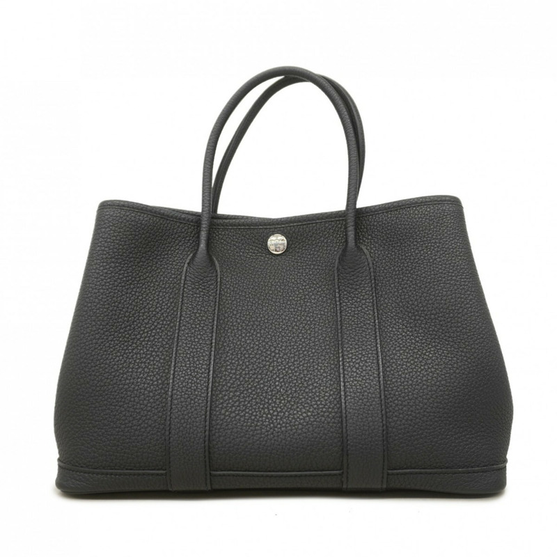 愛馬仕 Garden TPM 手提包，Negonda 黑色，A 印花，女士款-9