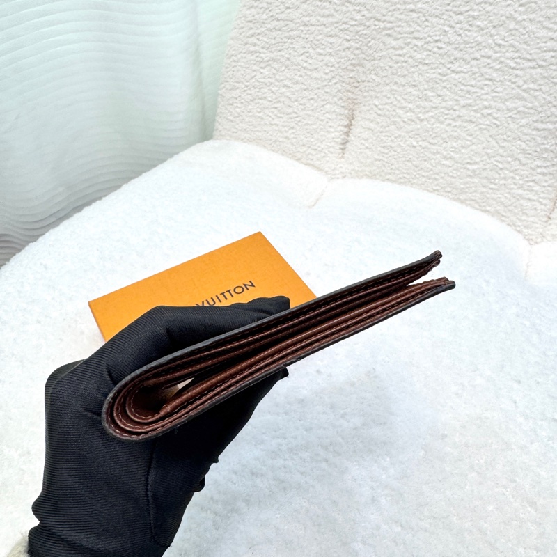 路易威登短夾LV Multiple 錢包 原花棕色帆布🤎經典對開短夾 熱門實用款 M60895-8