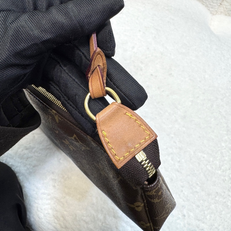 路易威登麻將包 LV大麻將原花老花一字拉鍊百搭款-15