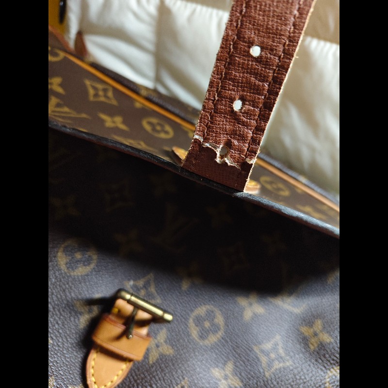 Louis Vuitton復古已絕版蘋果馬鞍包-13