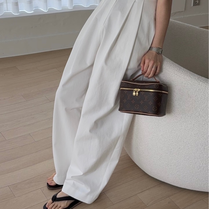 路易威登化妝包包 LV Nice Mini 原花老花✨化妝包改裝斜背 小廢包必備 M44495-2