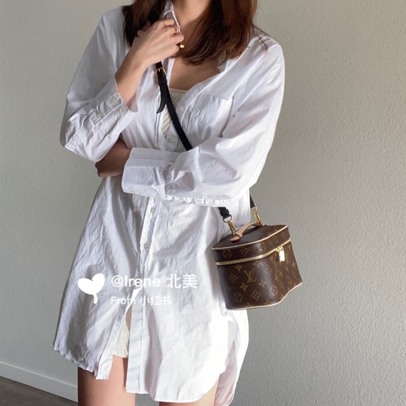 路易威登化妝包包 LV Nice Mini 原花老花✨化妝包改裝斜背 小廢包必備 M44495-6