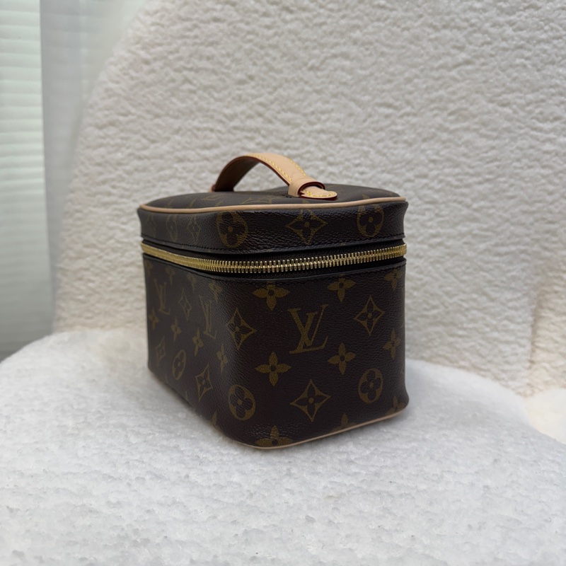 路易威登化妝包包 LV Nice Mini 原花老花✨化妝包改裝斜背 小廢包必備 M44495-10