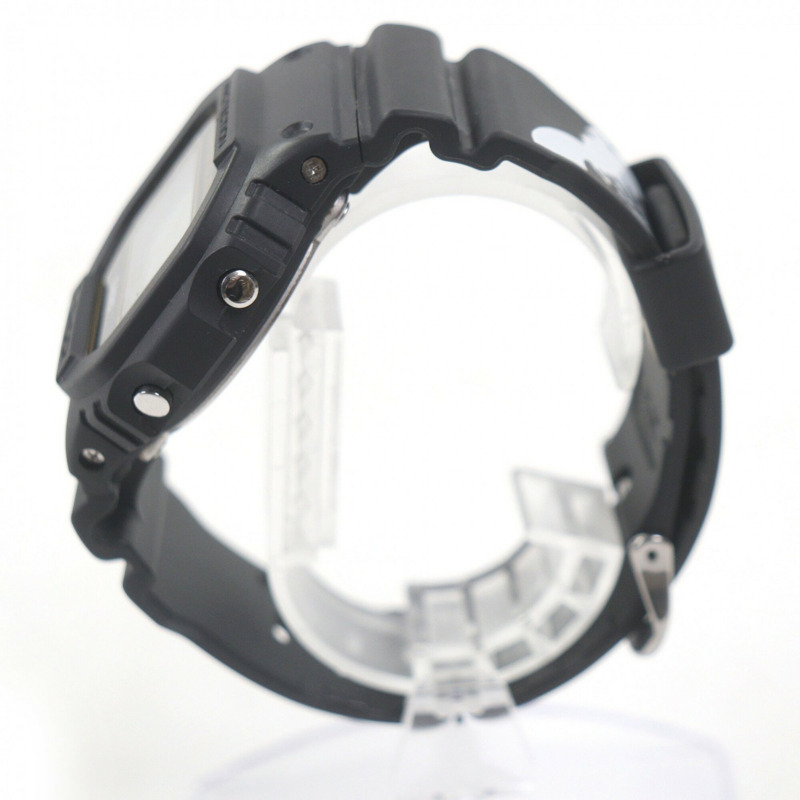 卡西歐 G-SHOCK DW-5600SB23-1JR SUPER BEAVER 聯名款數位手錶，限量版（3000 枚），速度型，黑色，男士款（2023 年款）-1