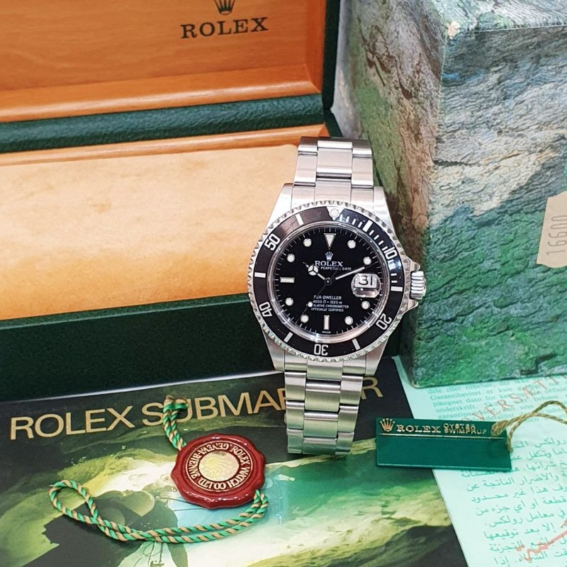 【大眾名錶】ROLEX 勞力士 16600 Sea Dweller 鋁圈 海使 台灣AD全配件 大眾名表B1223-1